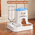 YelPets 2-in-1 Futter- & Wasserstation für Hunde & Katzen 🐾